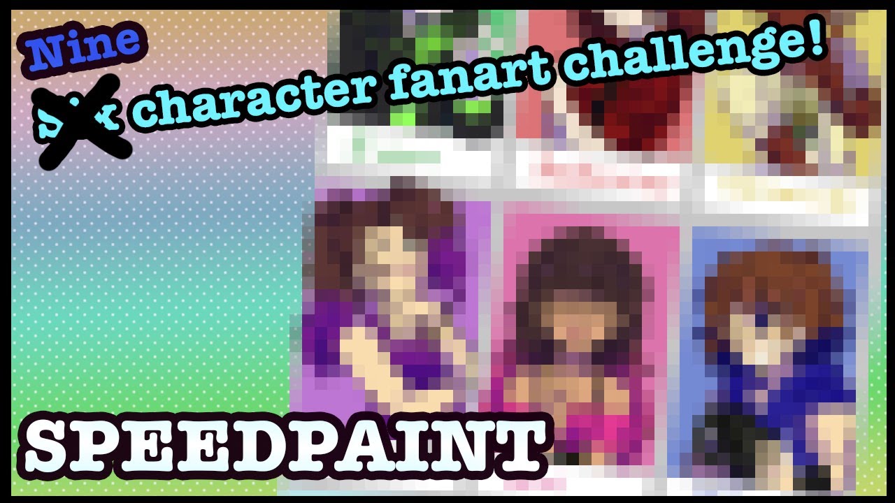 -The Chosen Ones [Rambling] (9 character fanart challenge) -SPANISH SUBTITLES-