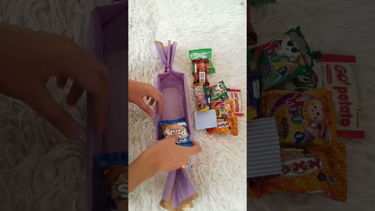 DIY CANDY SNACK BOUQUET #diy