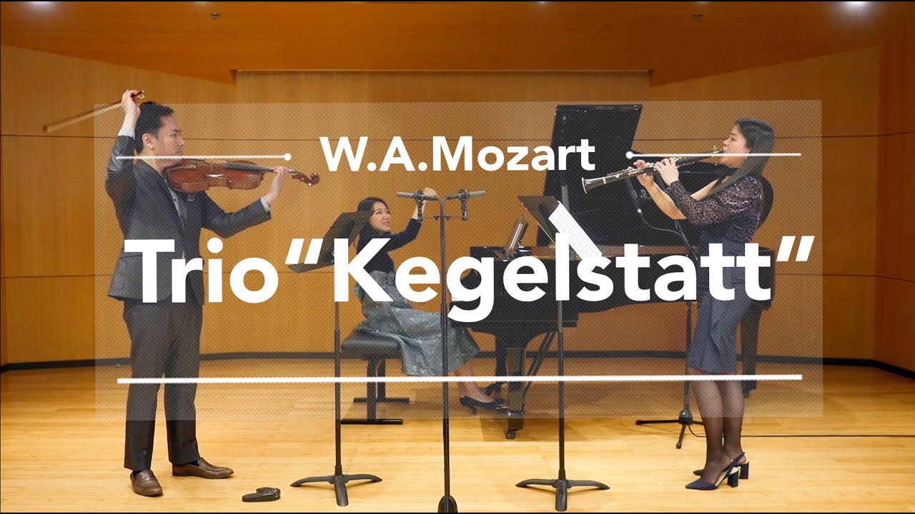 W.A.Mozart Clarinet trio 