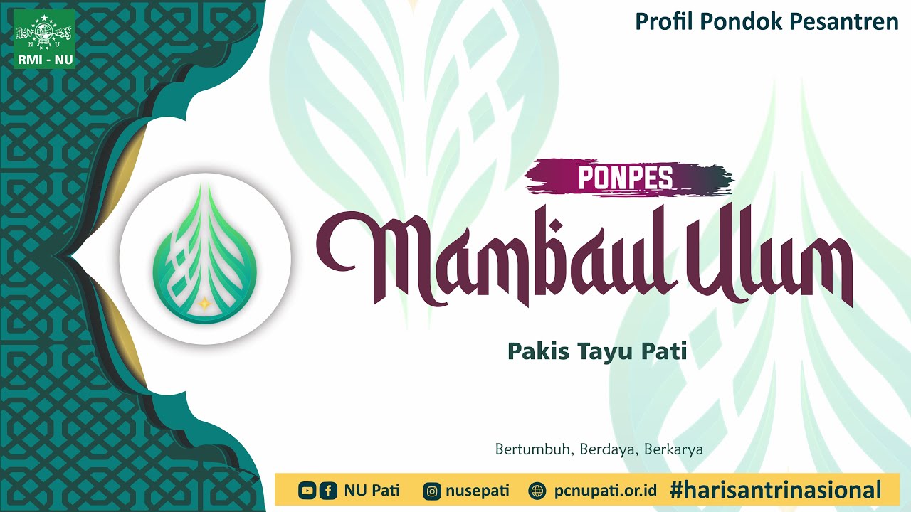 PONPES MAMBAUL ULUM PAKIS TAYU || HSN 2021 || NU PATI