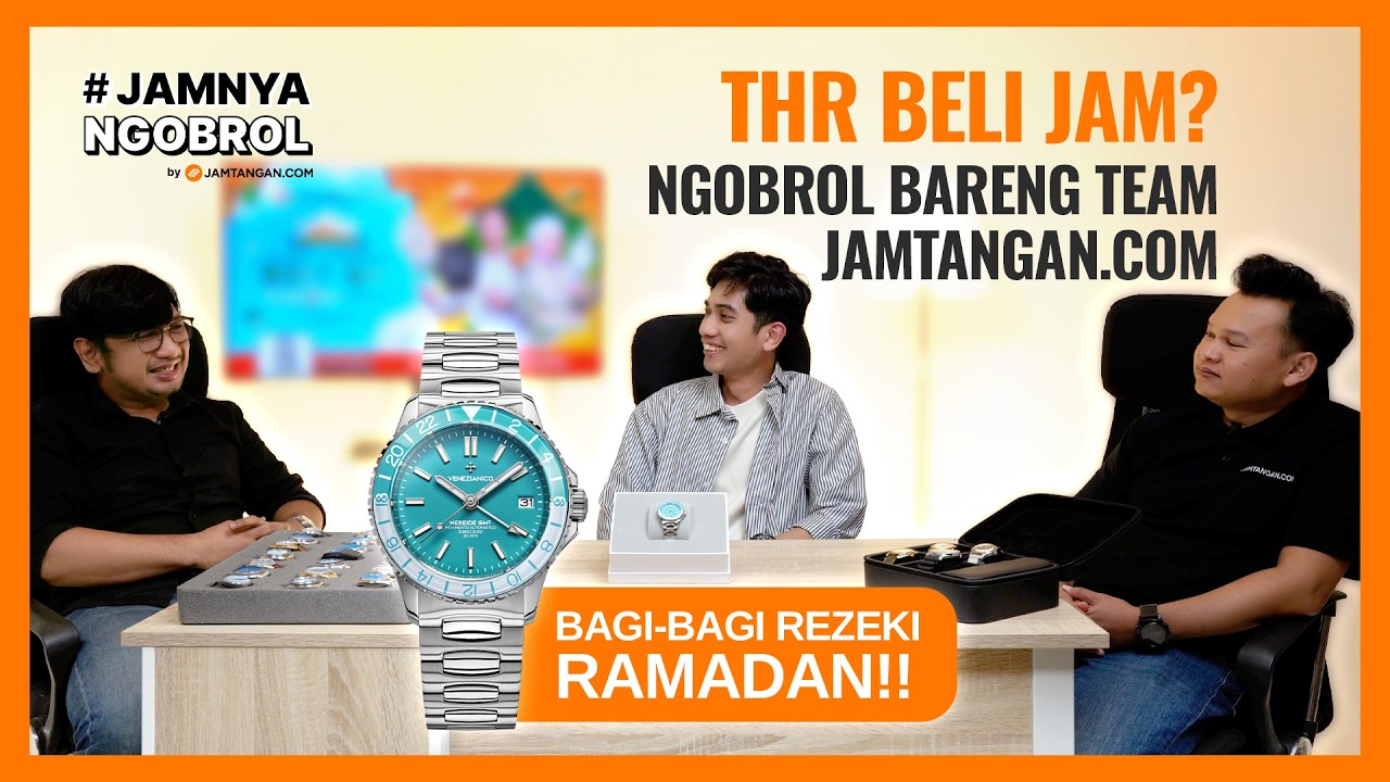 GIVEAWAY SPESIAL RAMADAN! THR Beli Jam? #JamnyaNgobrol Bareng Team JAMTANGAN.COM