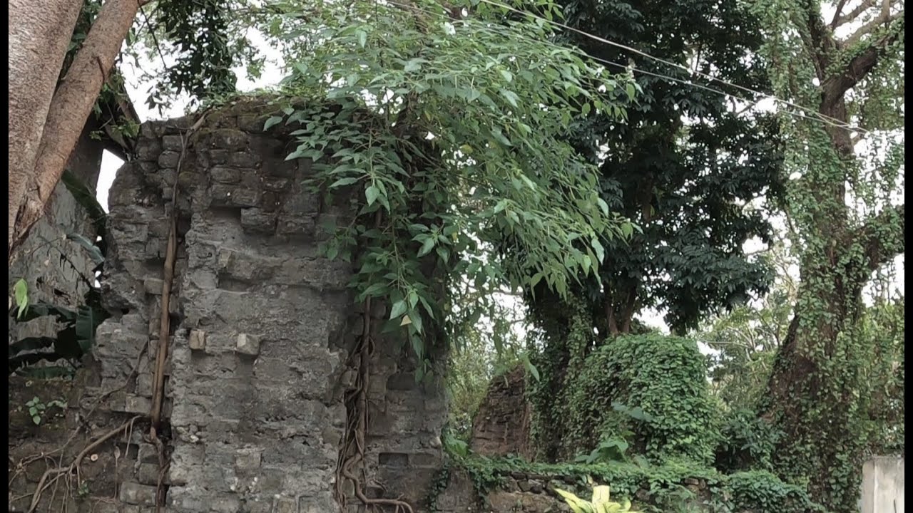 Touring The Ruins Of A 1787 Historical Church That Was Bombed By The Japanese During WW2