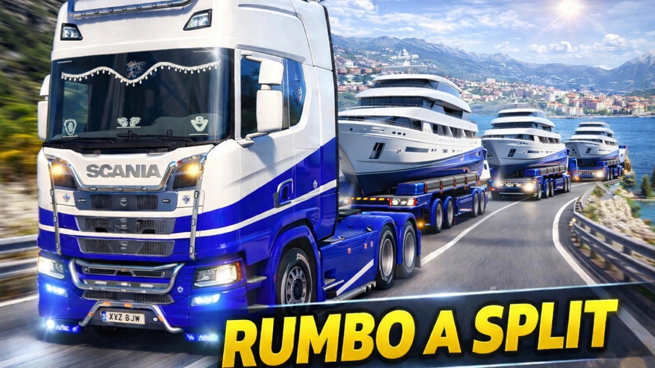 Convoy Multiempresa rumbo a Split | TruckersMP | ETS2 EP.54