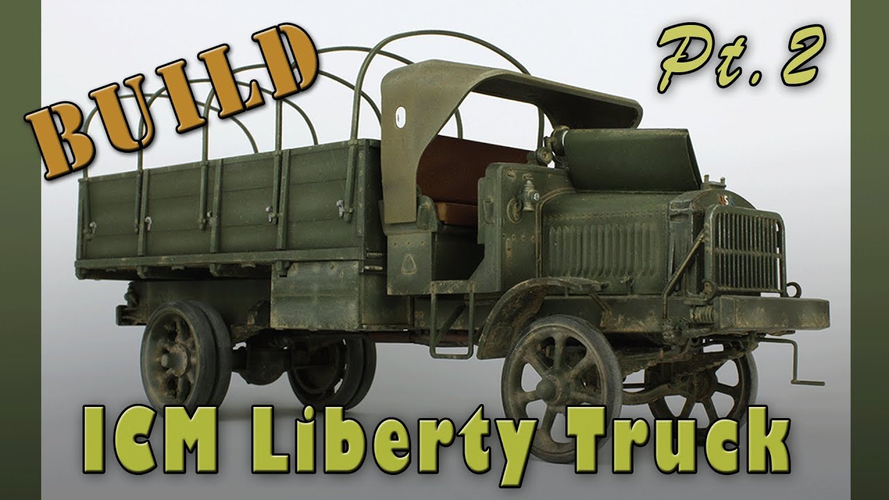 ICM Liberty Truck - Painting and Weathering