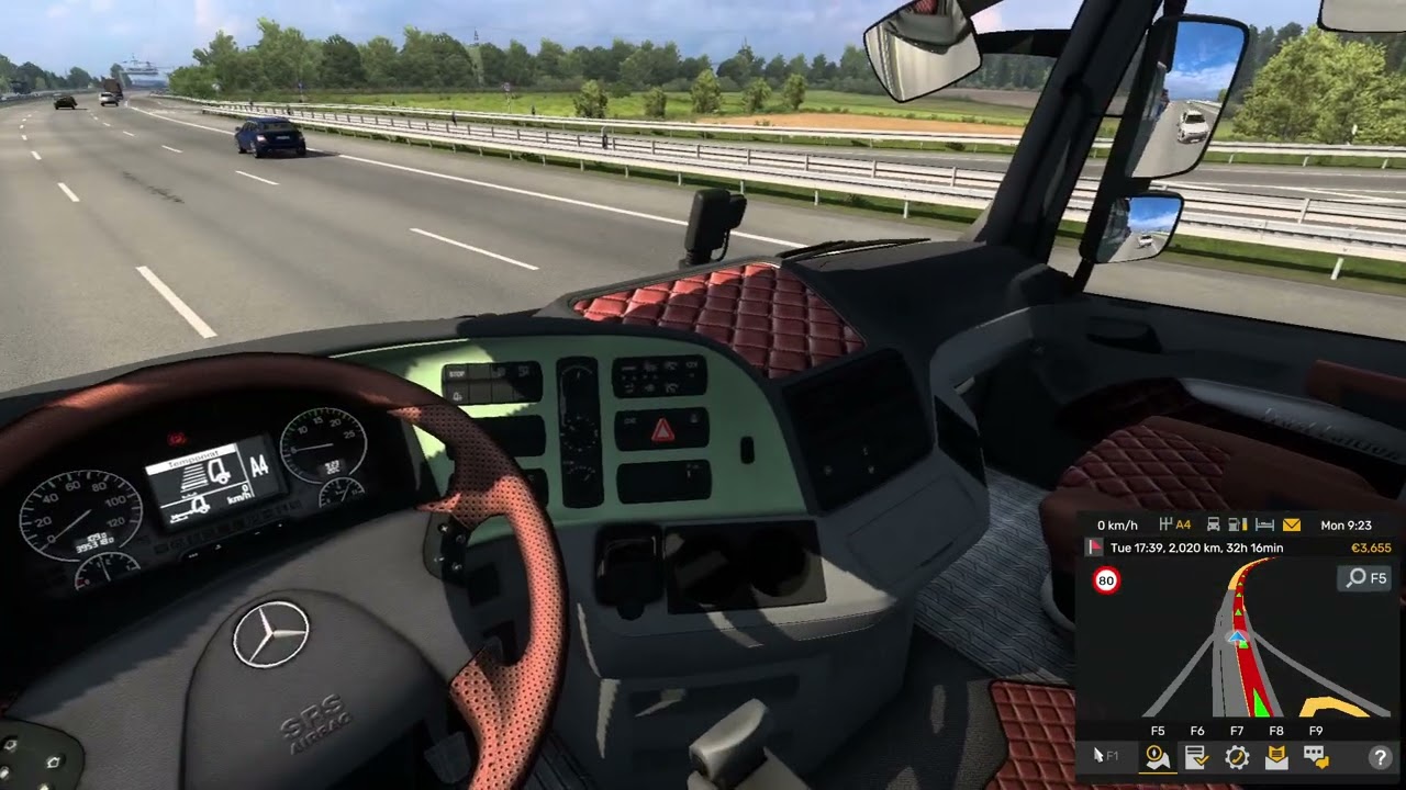 🚛 Log Stacker Mission | Frankfurt to Olbia 🌍 Long Haul in Euro Truck Simulator 2|| Part 1