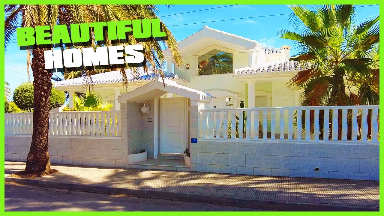 Beautiful Streets & Homes In The Spain | Cabo Roig Costa Blanca Walking Tour Spain