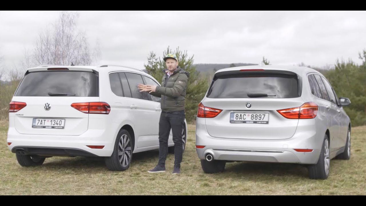 BMW 2 Gran Tourer 218i 103kW  x  VW Touran 2.0 TDI, 110kW