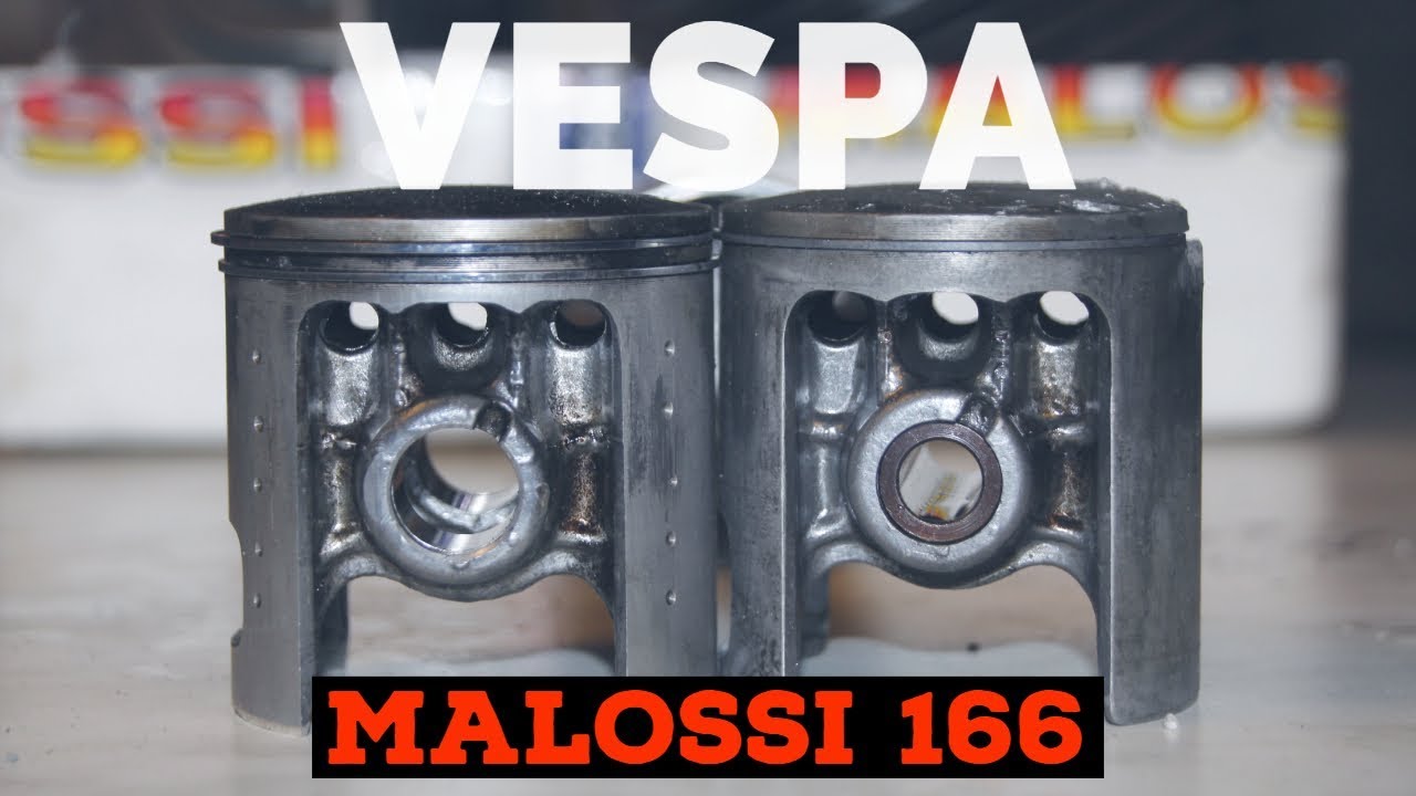 vespa MALOSSI 166cc cylinder / 1995 / FMPguides