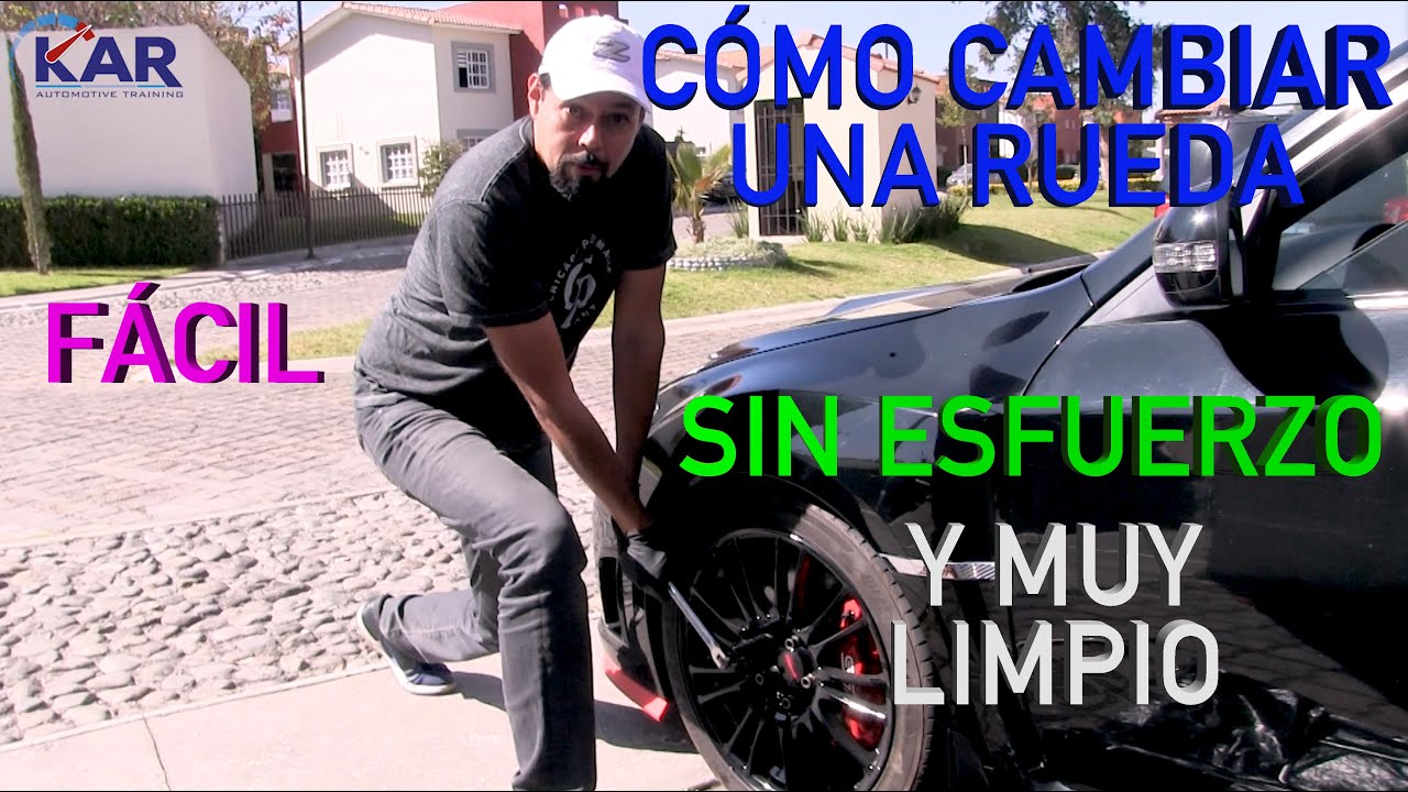 La forma más fácil de cambiar una rueda