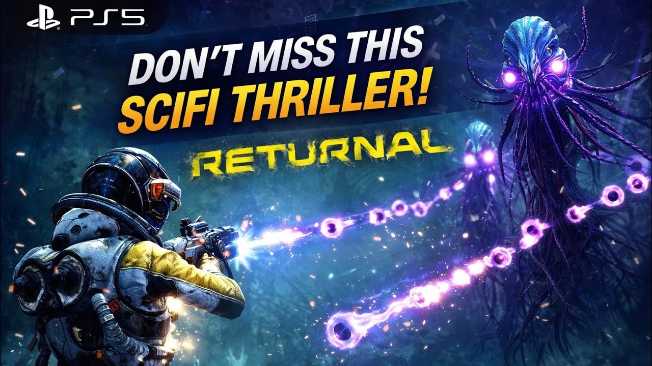 The scifi Thriller you shouldn't be missing :  RETURNAL #Returnal #ps5