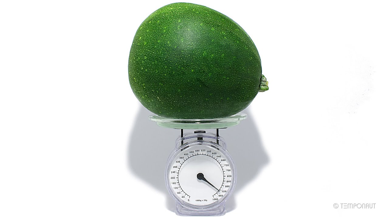 Rotting Vegetable on Scale Timelapse