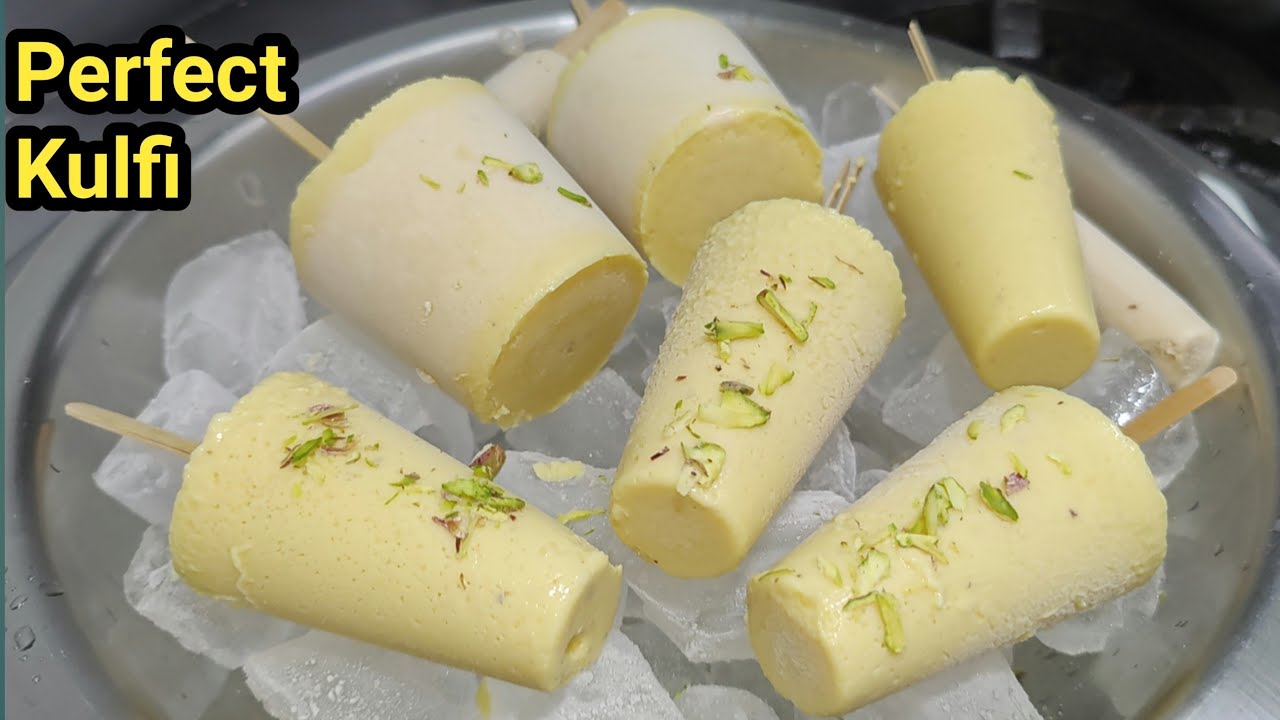 गर्मियों के लिए ठंडी ठंडी दूध वाली कुल्फी बनाने का तरीका | Doodh Wali Kulfi | Milk Kulfi |Chef Ashok