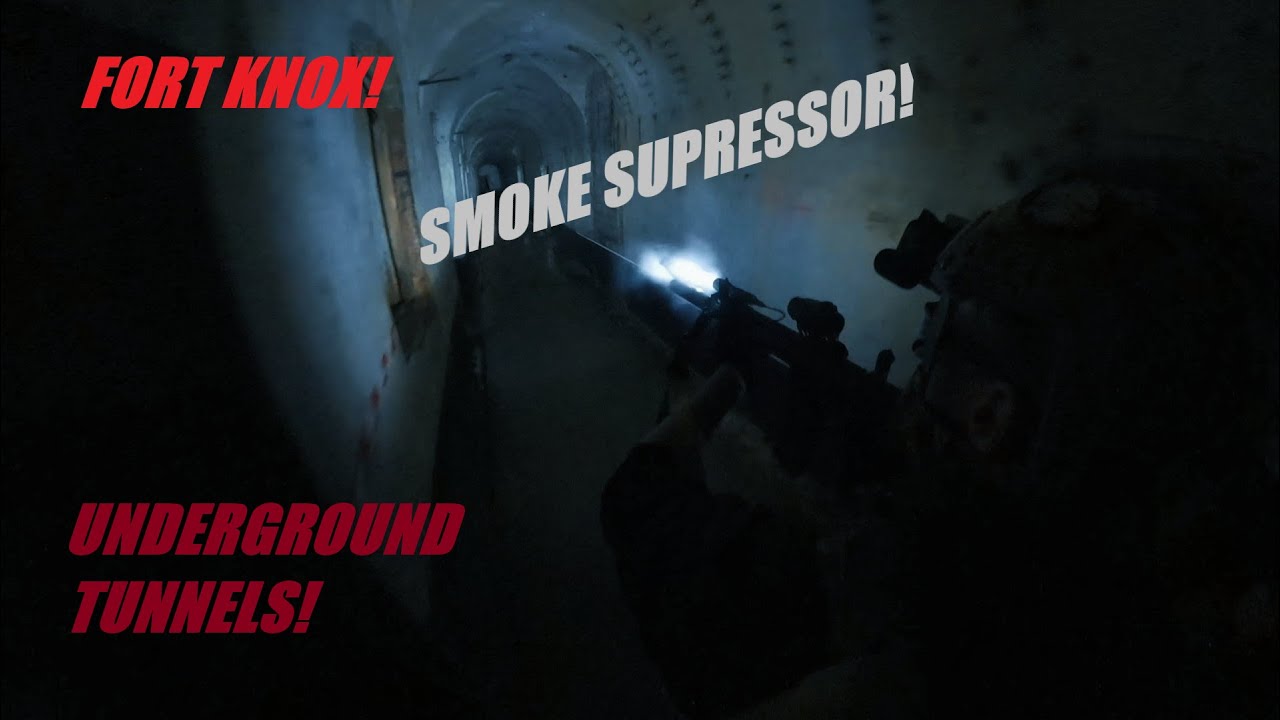 Airsoft at Fort Knox - Literally smoking them!