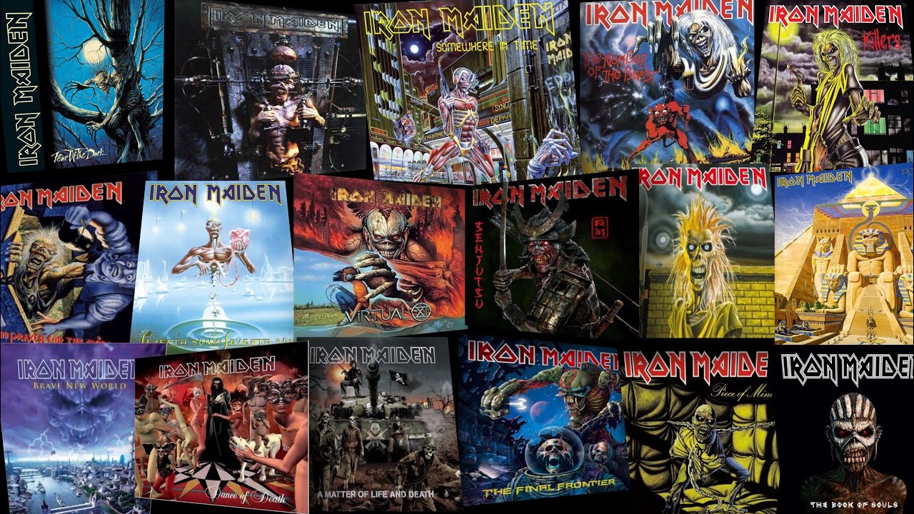 IRON MAIDEN : ranking all 17 studio albums