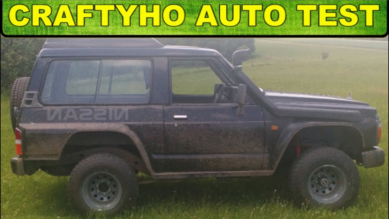 RYZÍ OFFROAD ▶ NISSAN PATROL Y60 ♦ Craftyho auto test