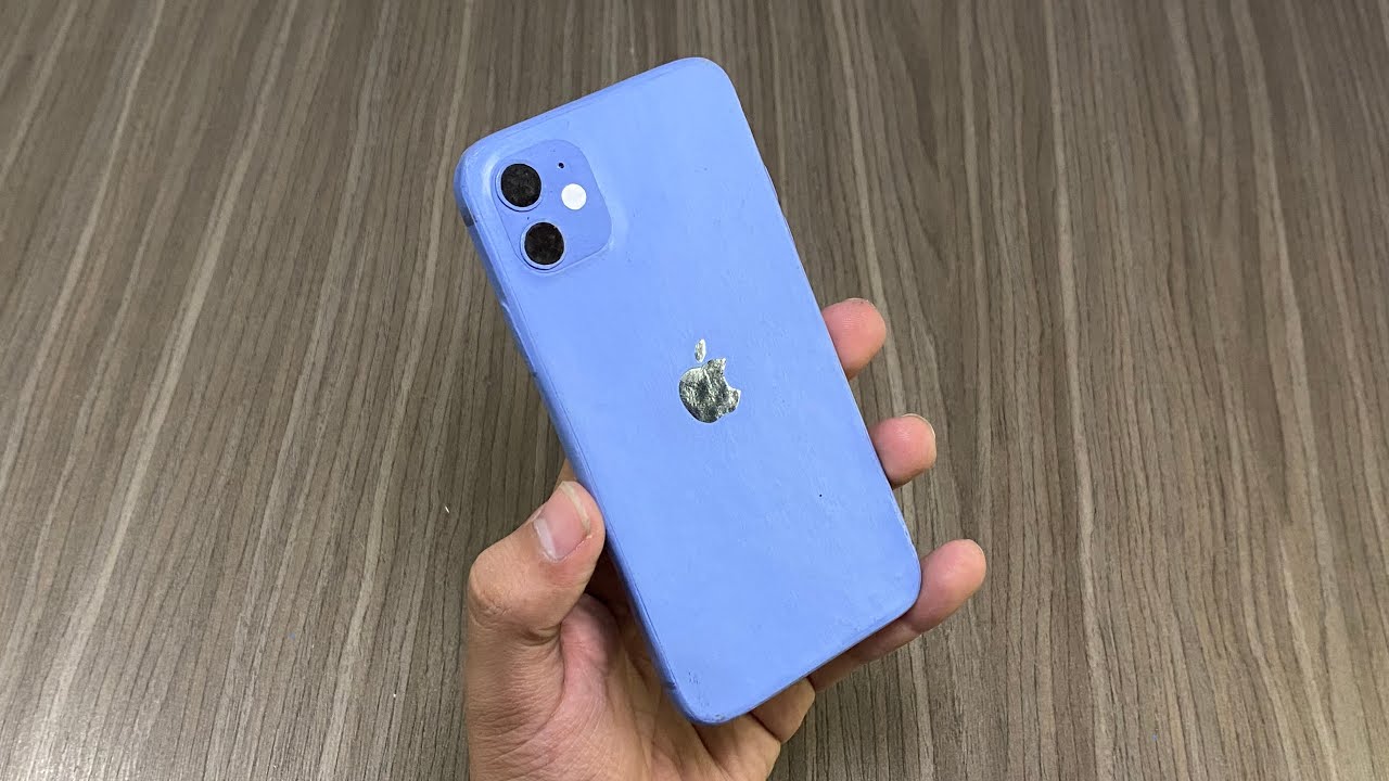 How to make iPhone 11 of cardboard | Mobile Creationss