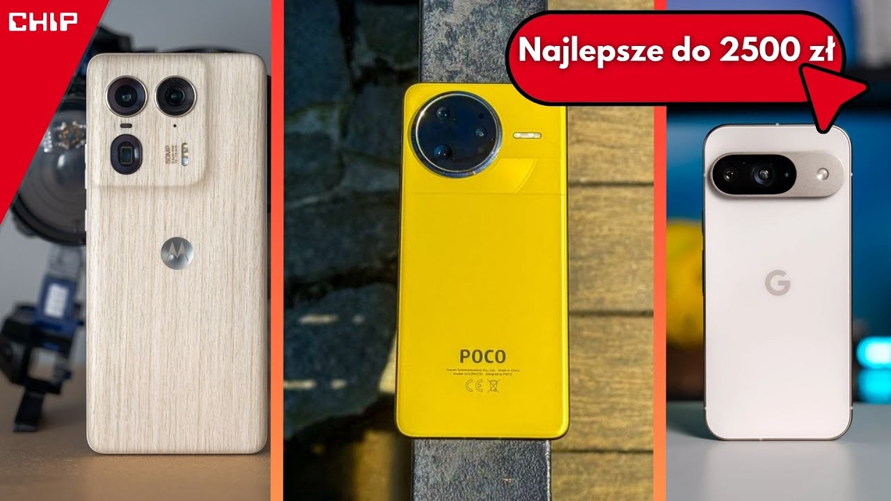 TOP telefon do 2500 zł w 2025 roku 📲 Jaki SMARTFON wybrać?