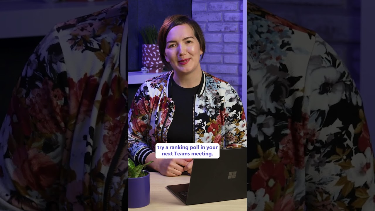 Как использовать опросы с ранжированием на собраниях в Microsoft Teams