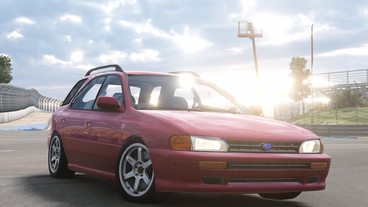 BeamNG.drive - Subaru Impreza GC Wagon EJ22 Turbo 267hp Time Attack