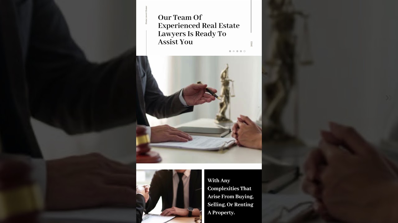 Smooth Real Estate Solutions: Meet Our Real Estate Lawyer Team!