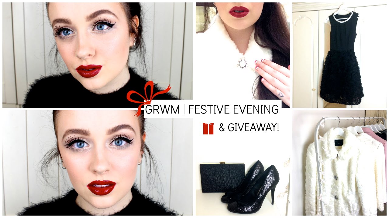 Get Ready With Me: Christmas Party (& Giveaway!) | Becca Rose