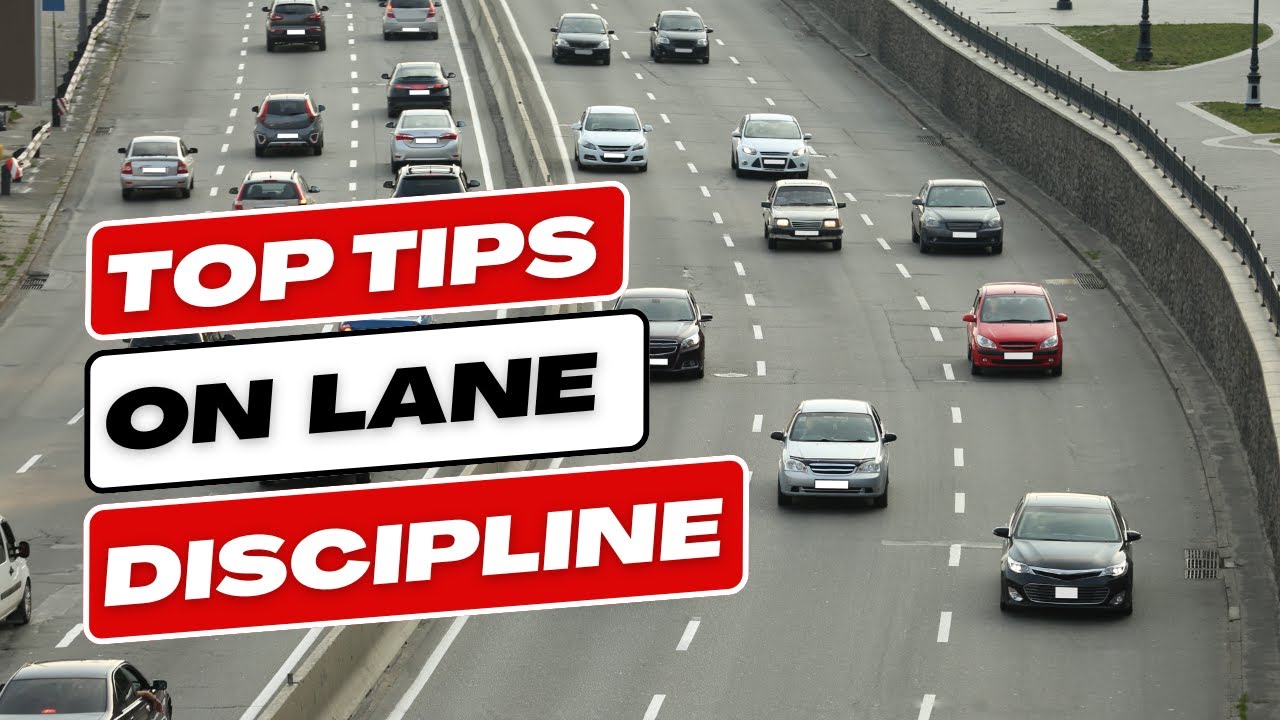 Lane Discipline: Driving Lessons From The Highway Code | Prepare For Your Driving Test