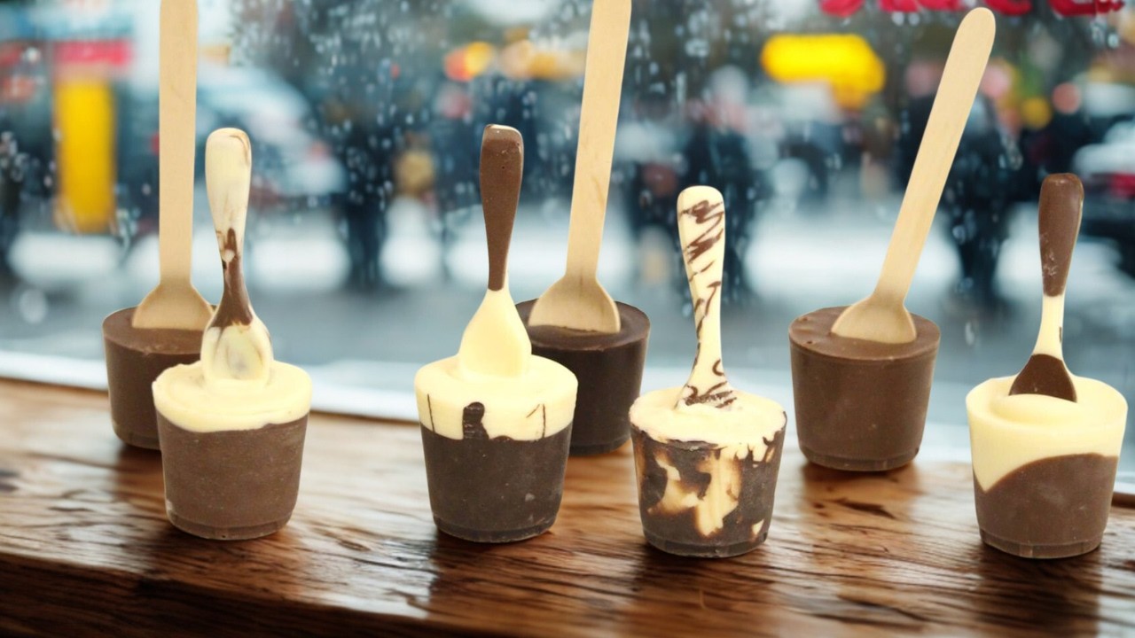 How to make HOT CHOCOLATE CUPS at home!