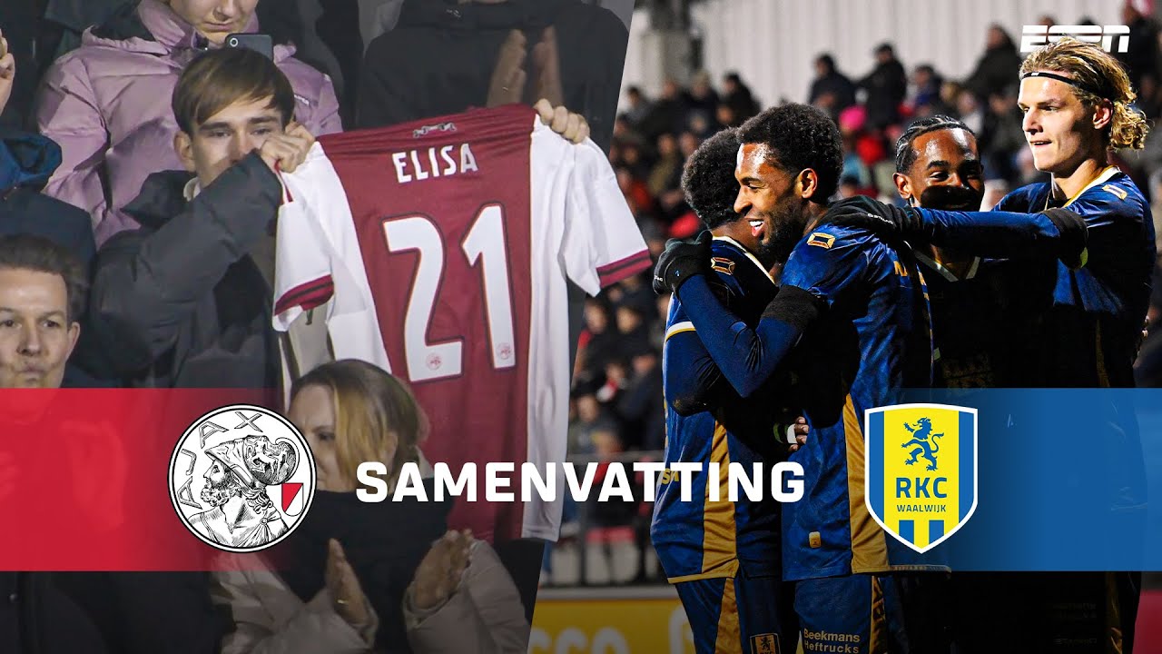 ❤️ EMOTIONEEL EERBETOON aan overleden Elisa, vriendin van Verkuijl 🕊️ | Samenvatting Jong Ajax - RKC