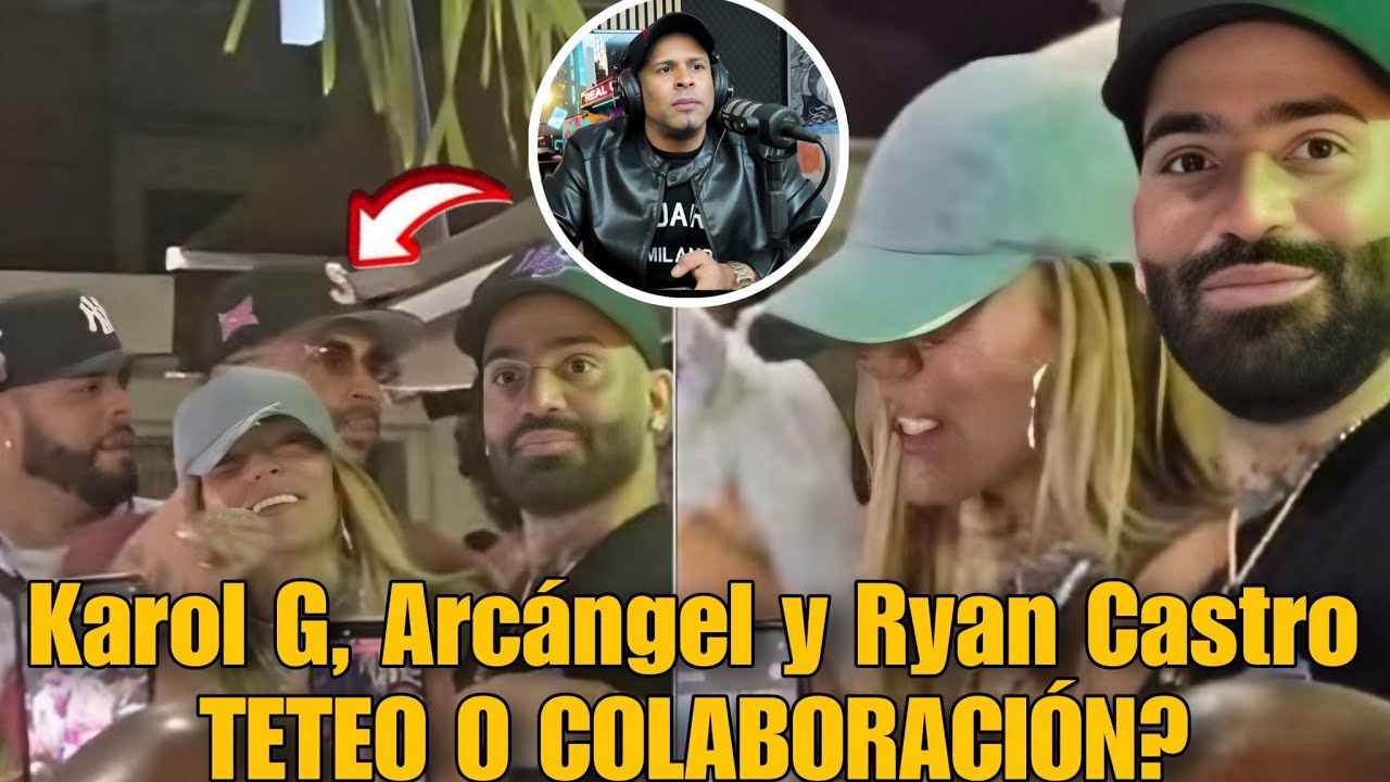 Karol G, Arcángel y Ryan Castro se tomaron Medellín con una fiesta a otro nivel  de teteo.
