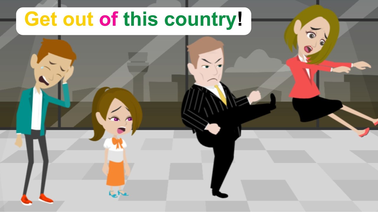 Ella's mother is kicked out of the country - Comedy Animated Story - Ella English