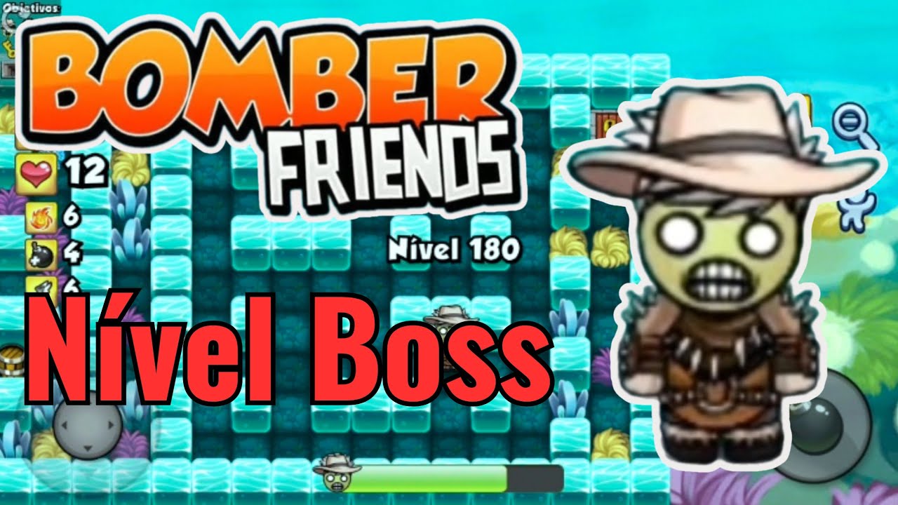 💣NÍVEL 180 PASSAGEM Subaquática☠do quinto MUNDO Nível Boss |BOMBER FRIENDS|💣