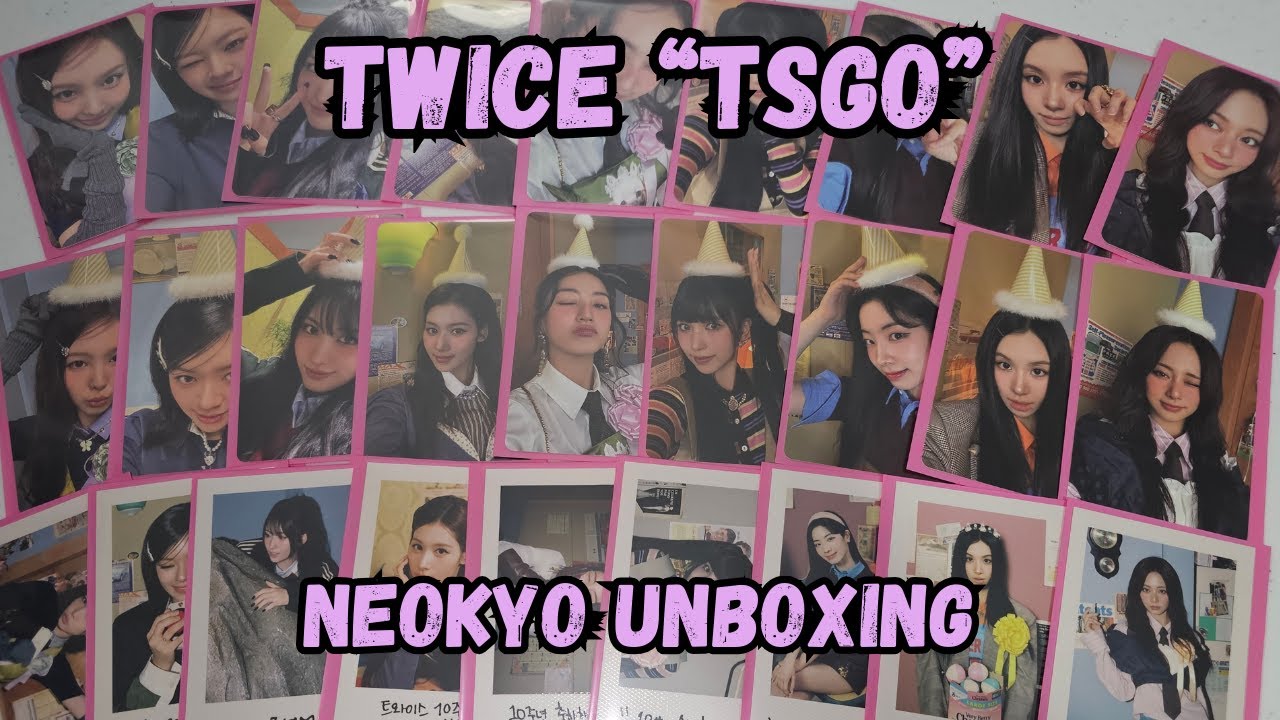 Neokyo Unboxing - TWICE "Ten: The Story Goes On" Episode & Party Lovely Version Photocards! 