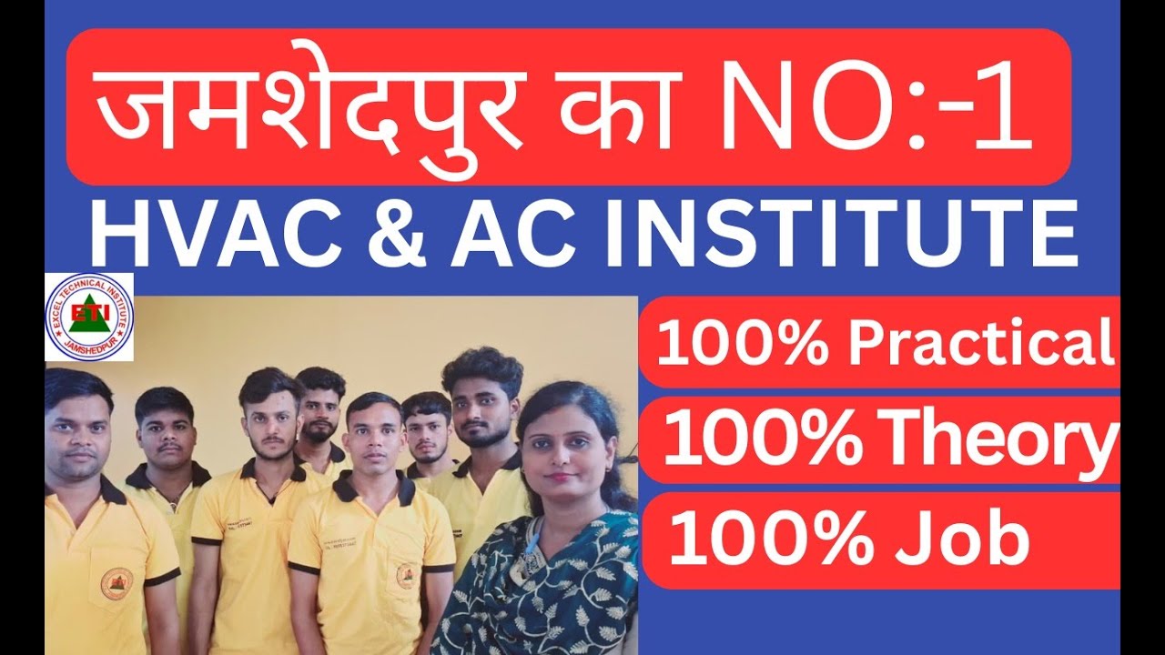 Jamshedpur's No. 1 HVAC & AC Training Institute! ❄️ Join for 100% Practical, Theory, & Job Placement