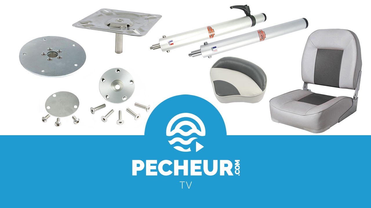 Comment installer un siège sur son bateau avec Pike'n Bass - Tutoriel Pecheur.com