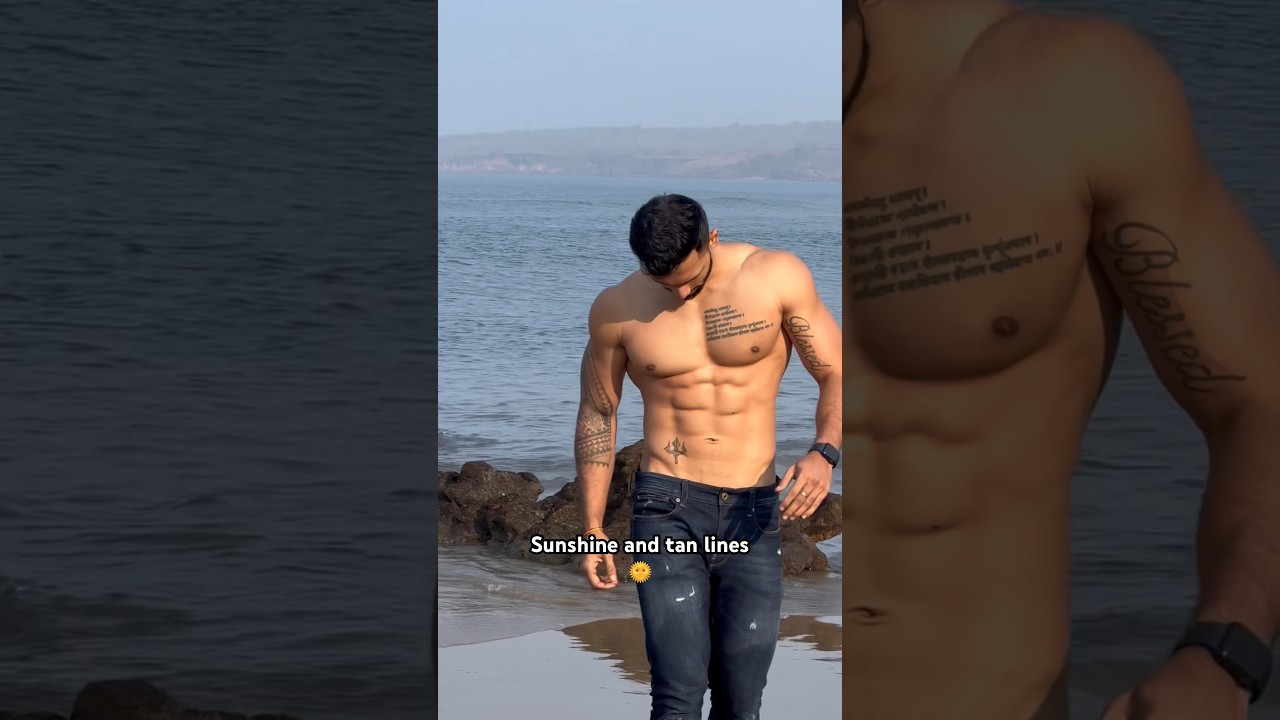 Embracing my beach body, one wave at a time 🧿❤️ #shortsvideo #naturalbodybilding #beachbody #gym