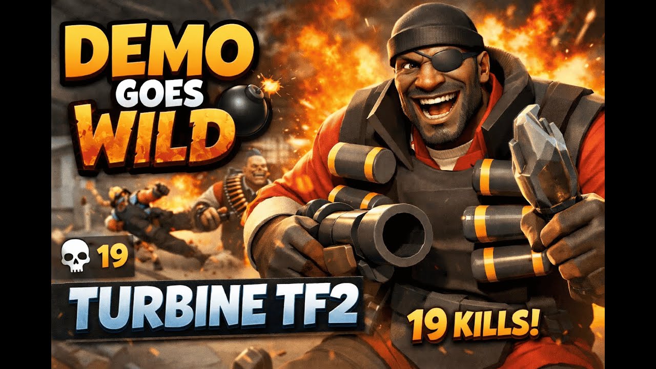 💣TF2  | Demo | Turbine | Dierect Spawn attack  | 6:55 Mins only💥