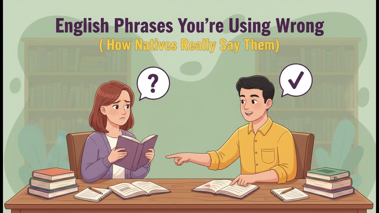 English Phrases You're Using Wrong | Sound Like a Native Speaker | TalkFluent Podcast