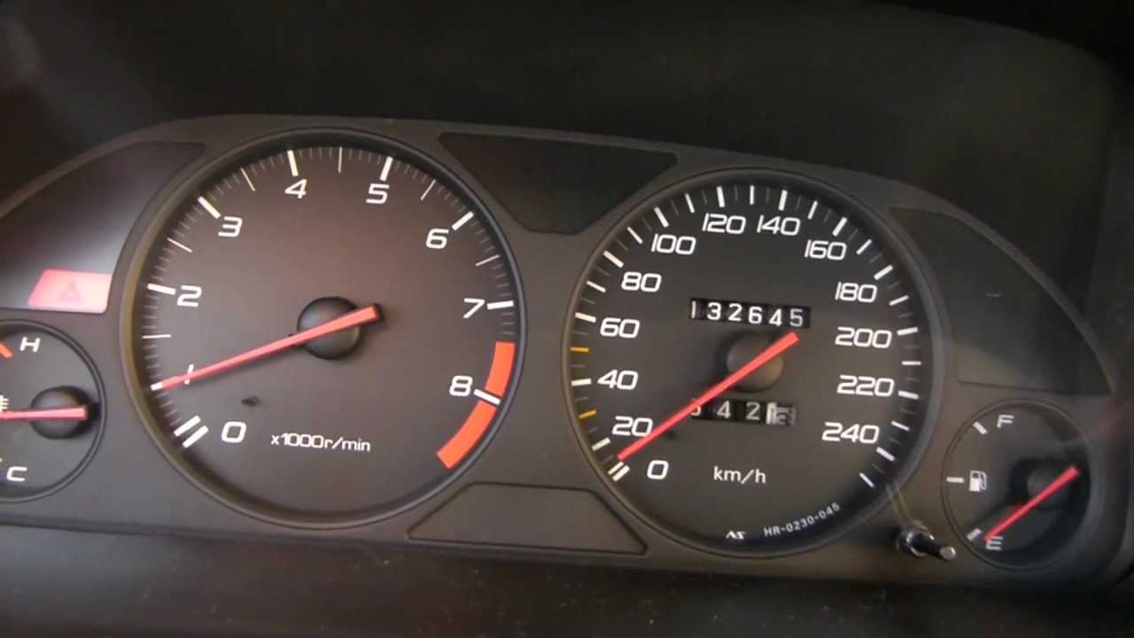 Honda Prelude 2.2 VTi VTEC (H22A8) / Aceleración 0-200+ Km/h (bad camera sound)