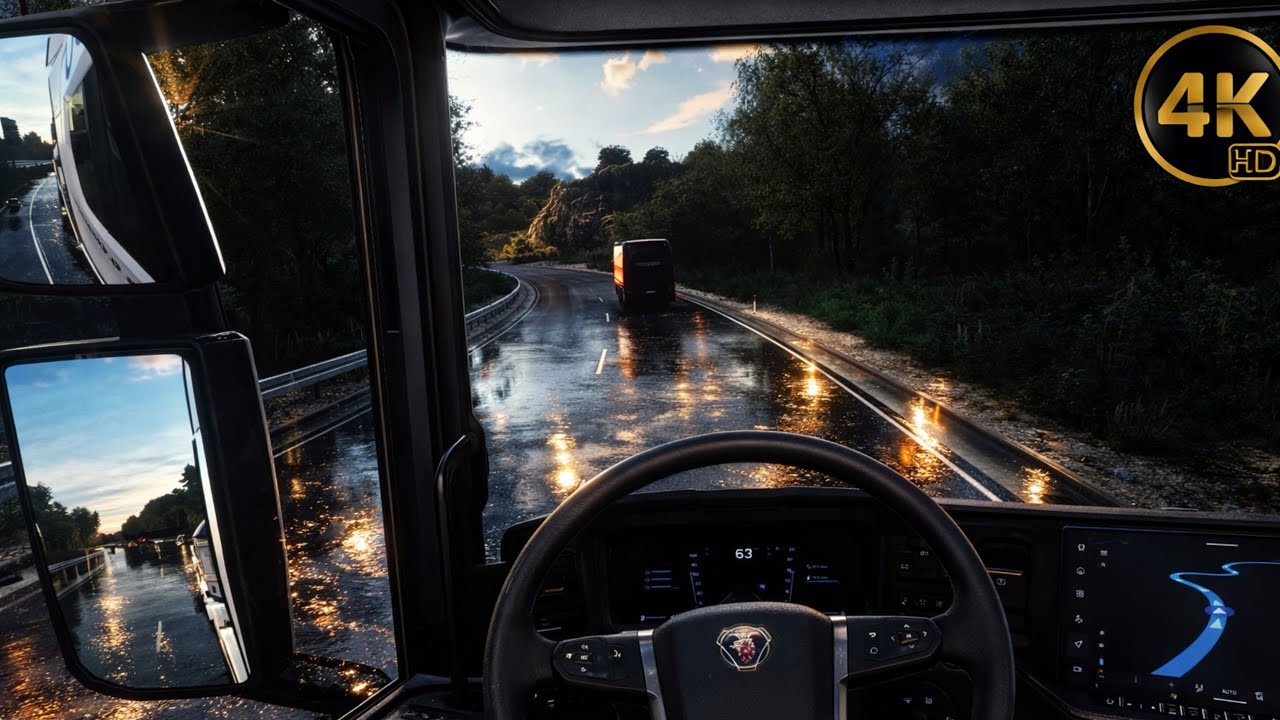 [ETS2 1.58] Cinematic Realism &ndash; Snowymoon Weather & Ultimate ReShade