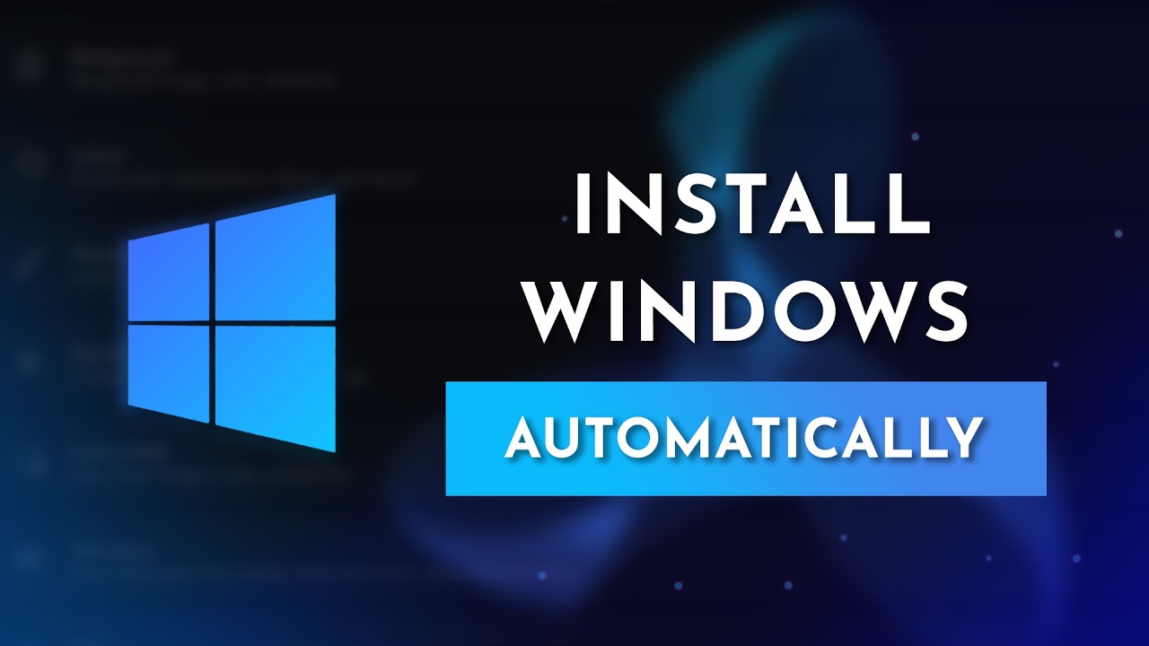 Fully Automate Windows Installation on Proxmox - #28