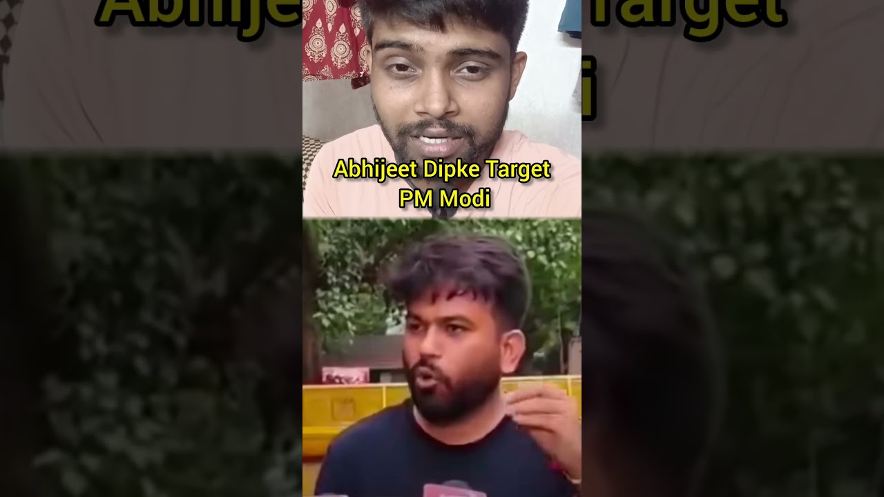 Abhijeet Dipke targets PM Modi over NEET paper leak in press conference #cockroachjantaparty #cjp