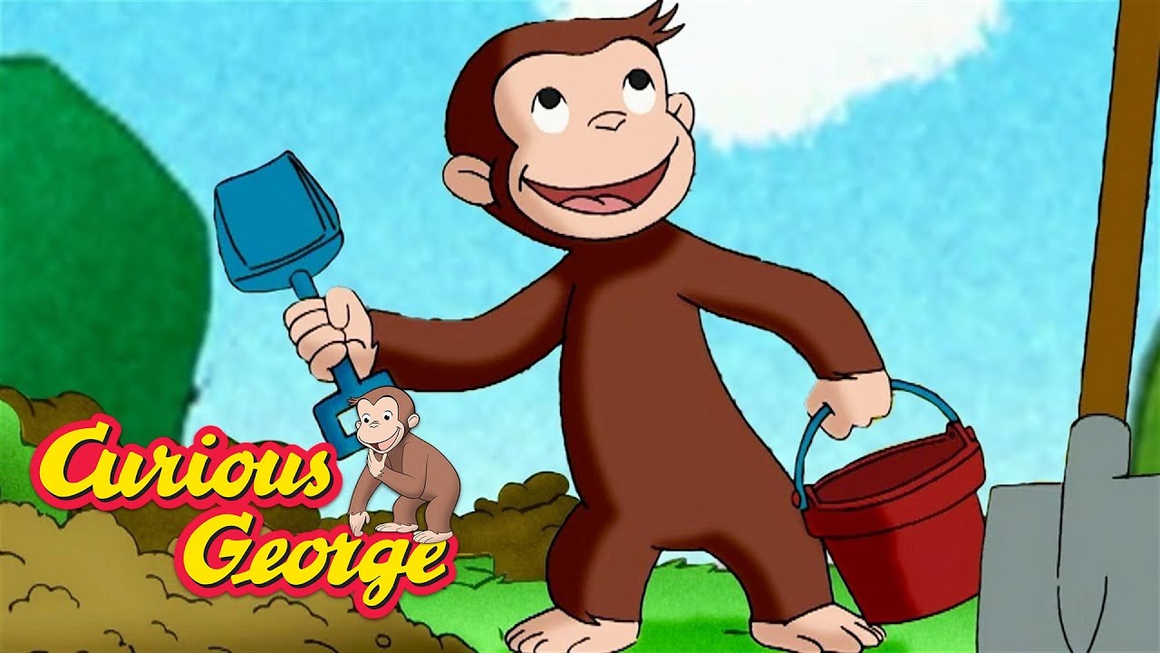 Don't Fall in the Hole!! 🐵 Curious George 🐵 Kids Cartoon 🐵 Kids Movies