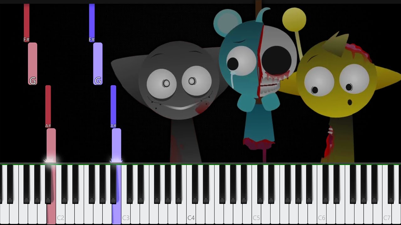 How to Play "Sprunki Swap Retextured (Phase 2)" on Piano