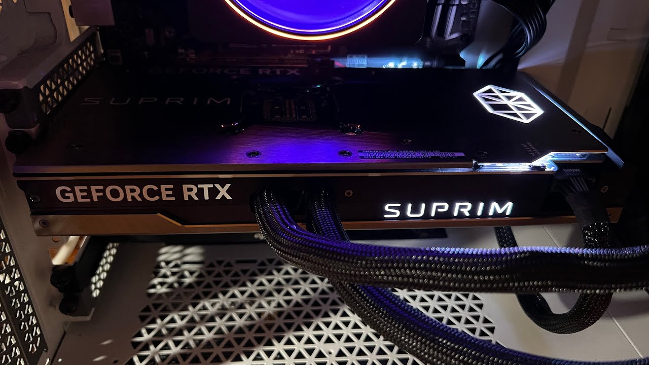 How to Install 4090 Suprim Liquid X MSI and power adapter tips plus more! 4k video