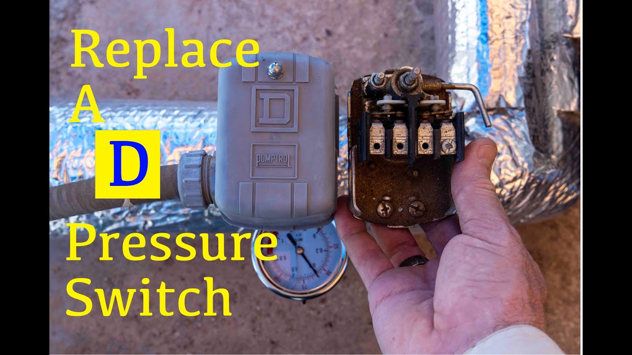 Replace a Square D Pumptrol Pressure Switch