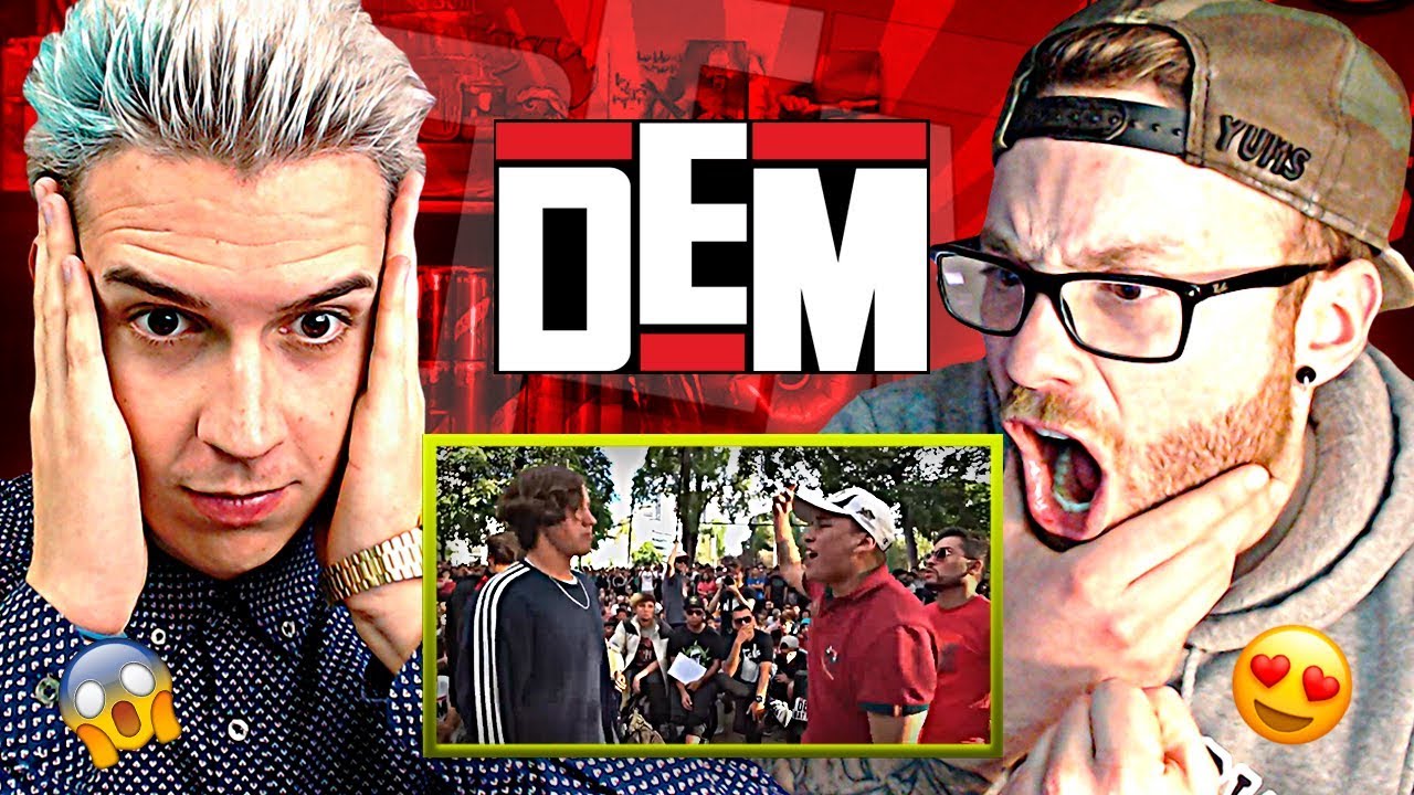 ¡MI AMIGO DESCUBRE LAS DEM BATTLES! | REACCIÓN con DAVISCRAS a DEM DUPLAS 2019