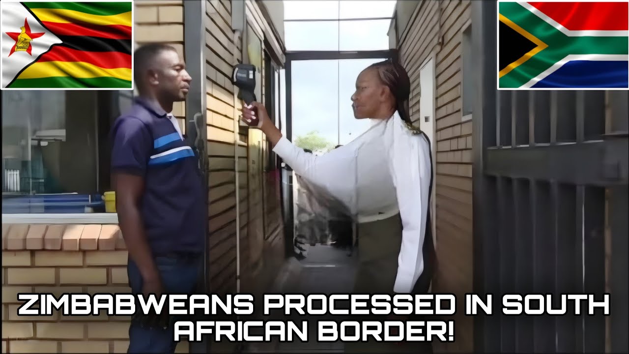 Zimbabweans Processed In The South African Border!