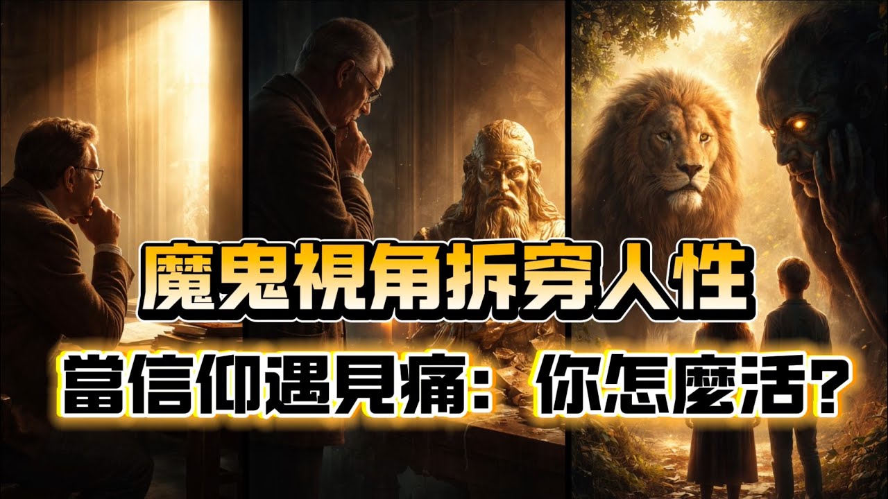 獅子、魔鬼與痛苦：他把神學寫成故事｜C.S.路易斯；他不用講道，也把人帶回上帝面前；痛苦不是懲罰，是上帝的擴音器；【靈修經典200講】（39）