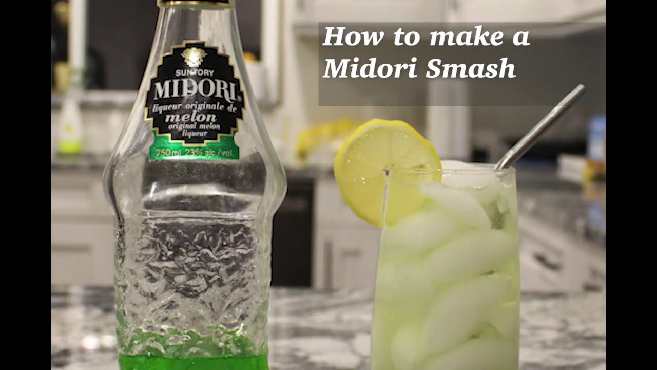 How to Make a Midori Smash &mdash; The Chilled Glass