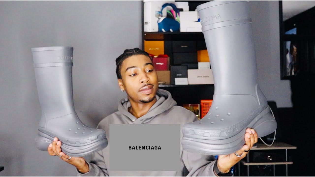 HOW TO STYLE: BALENCIAGA x CROCS BOOT 